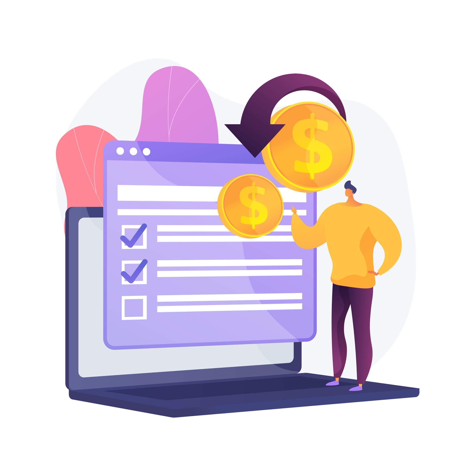 Canadian player reviewing cashback terms on a casino promotions page